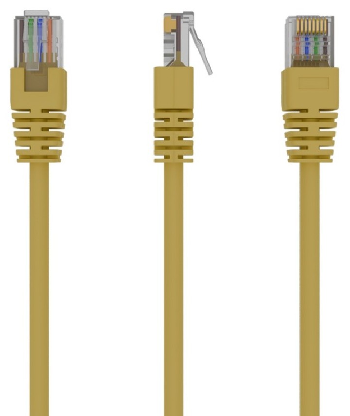 cable red gembird utp cat5e 3m amarillo