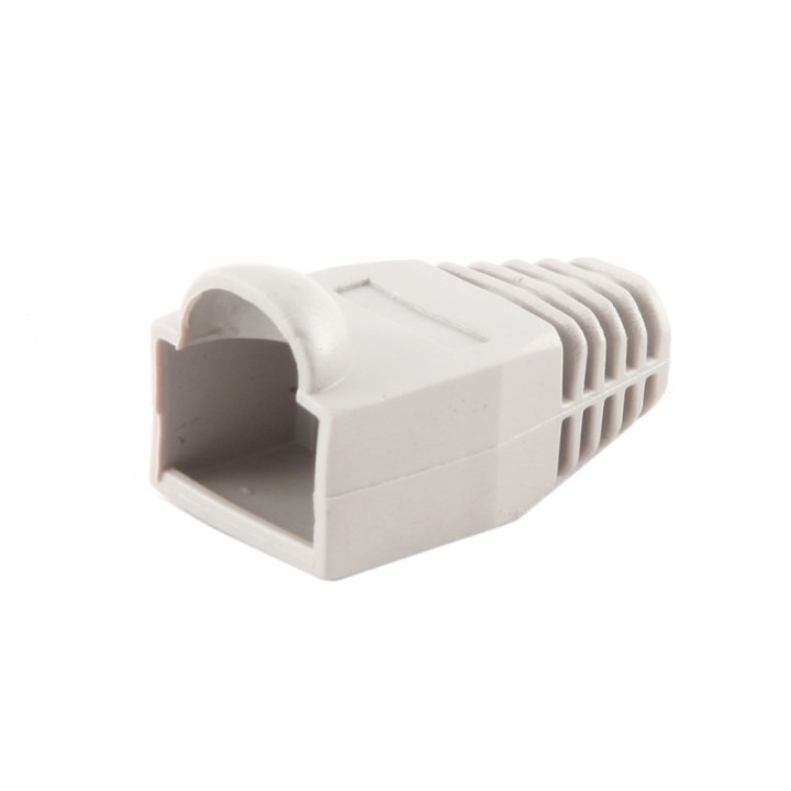 gembird funda conector rj45 gris  100 uds.