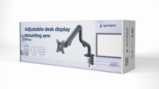 soporte de pantalla gembird para escritorio ajustable 17 32 hasta 8 kg