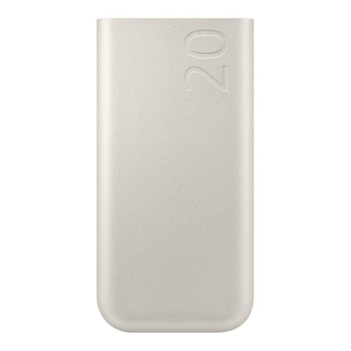 samsung bateria externa powerbank samsung 20000mah 45w beige