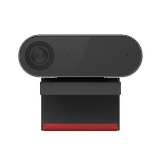 webcam lenovo thinksmart camera 4k encuadre automatico, zoom automatico, recuento de personas