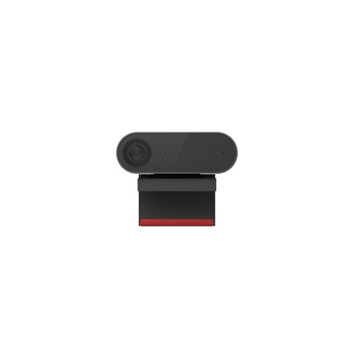 webcam lenovo thinksmart camera 4k encuadre automatico, zoom automatico, recuento de personas