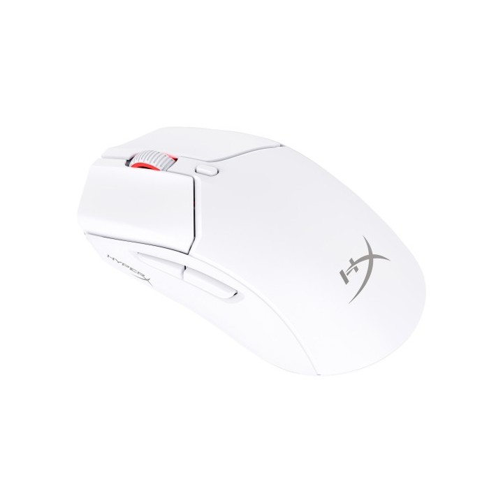 hyperx hyperx pulsefire haste 2  raton gaming inalambrico  blanco