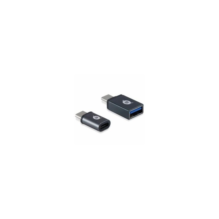 conceptronic kit adaptadores conceptronic usb tipo c 3.1 1ud usb   c a usb a hembra 3.0 1 ud usb   c