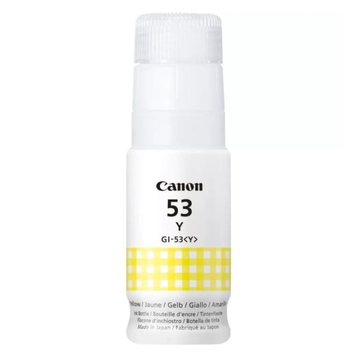canon botella tinta gi 53y amarillo
