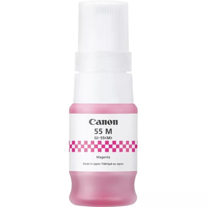 canon botella tinta canon gi   55 ink magenta