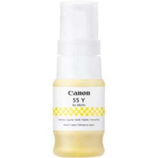 canon botella tinta canon gi   55 ink amarillo