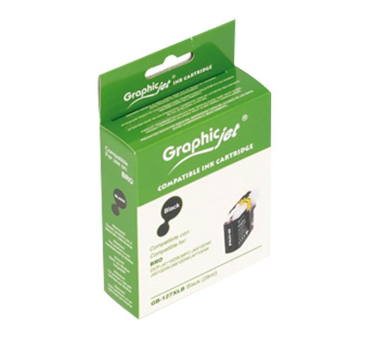 inkjet brother graphicjet lc127xlbk negro