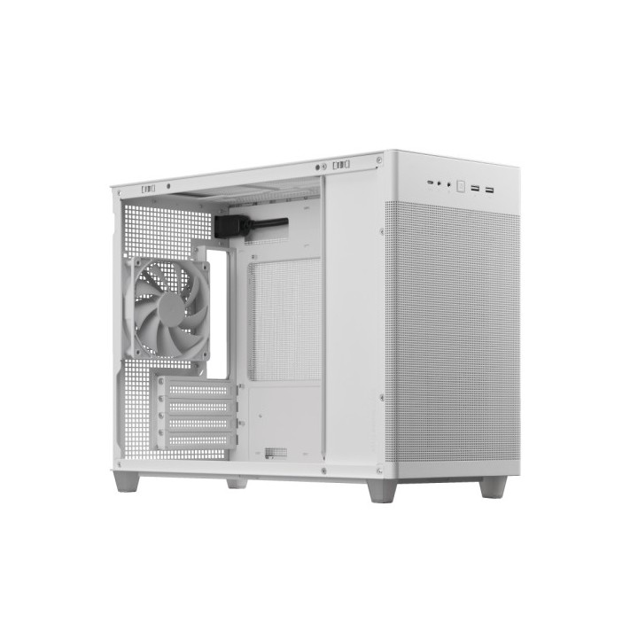 asus asus prime ap201 microatx mini tower blanco