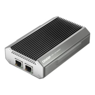qnap adaptador de red qnap qna   uc10g2t usb tipo c 2x rj45