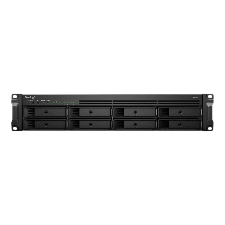 synology servidor nas synology rs1221+ 8 bahias 2u rack gigabit ethernet
