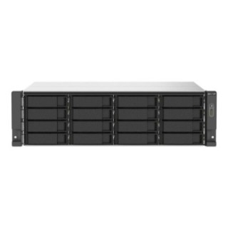 qnap servidor nas qnap ts   1673au   rp   16g 16 bahias 3u rack 16gb gigabit ethernet