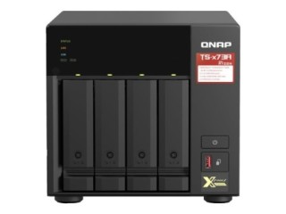 qnap servidor nas qnap ts   473a   8g 8gb 2.5g 4 compartimientos