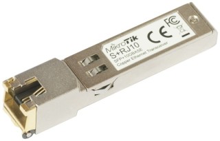 modulo sfp+ conversor mikrotik rj45 s+rj10