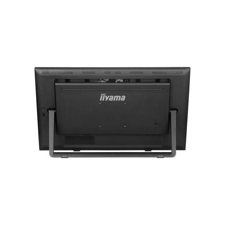 iiyama monitor iiyama 27" ips bonded pcap 10p touch, 1920x1080, flat bezel free glass front, hdmi, d