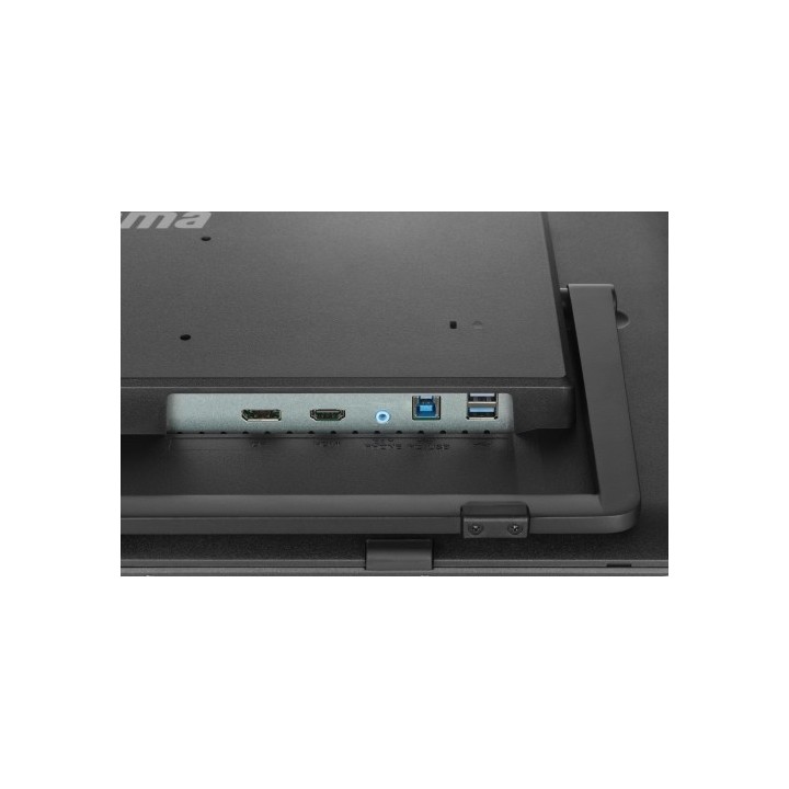 iiyama monitor iiyama 27" ips bonded pcap 10p touch, 1920x1080, flat bezel free glass front, hdmi, d