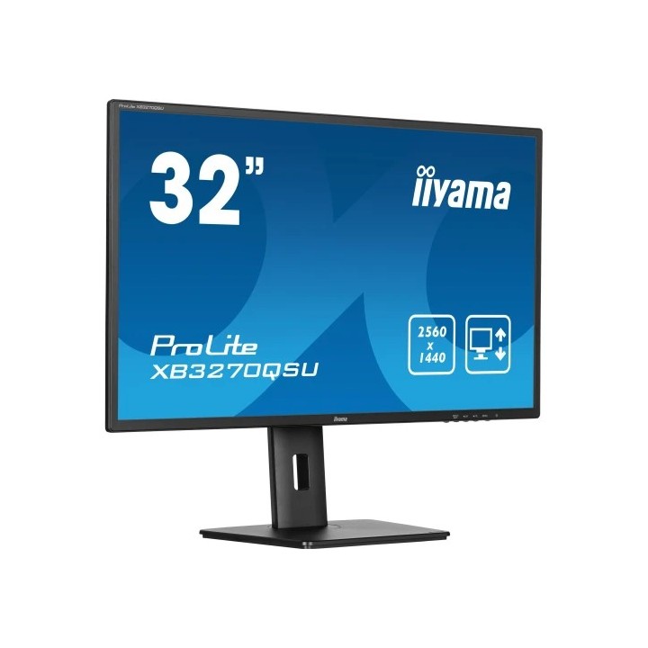 iiyama monitor iiyama 32", panel ips, 1hdmi, 1dp, 3x3.2, 100hz ,3ms, reductor de luz, regulable altu