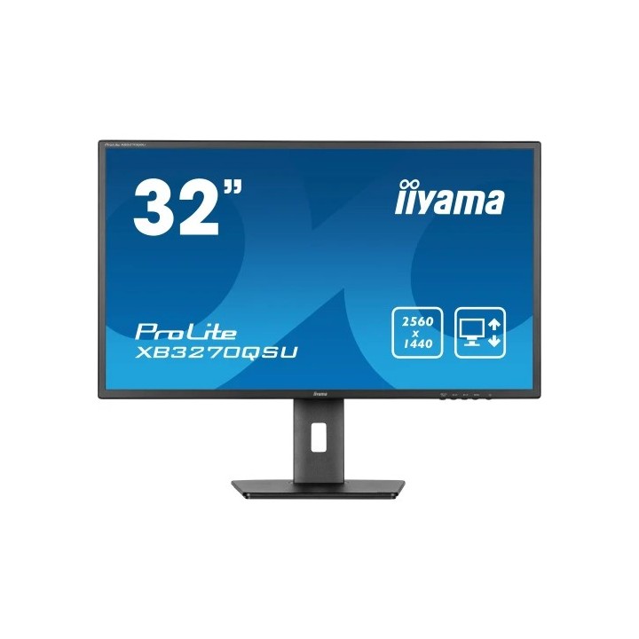 iiyama monitor iiyama 32", panel ips, 1hdmi, 1dp, 3x3.2, 100hz ,3ms, reductor de luz, regulable altu
