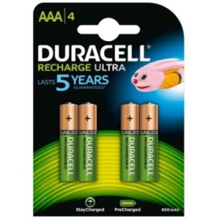 duracell pila recargable hr03 aaa 900mah blister4