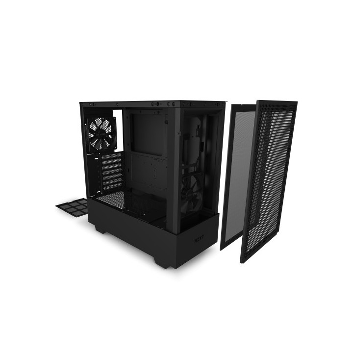 nzxt caja nzxt h5 flow  2024  black cc h52fb 01