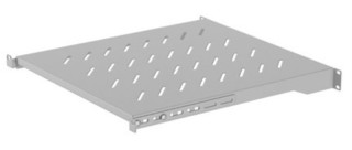 bandeja lanberg fija 1u 483x500 mm hasta 25kg rack 19 gris