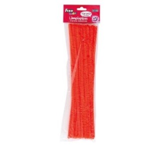 pack 50 limpiapipas  fixo naranj 68013400
