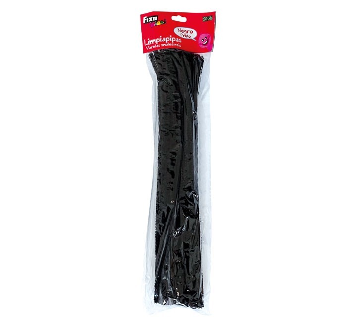 pack 50 limpiapipas fixo negro 68013900