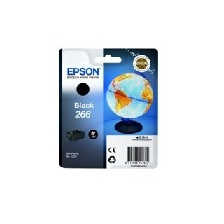 epson cartucho tinta epson t266140 negro wf   100w    planeta tierra