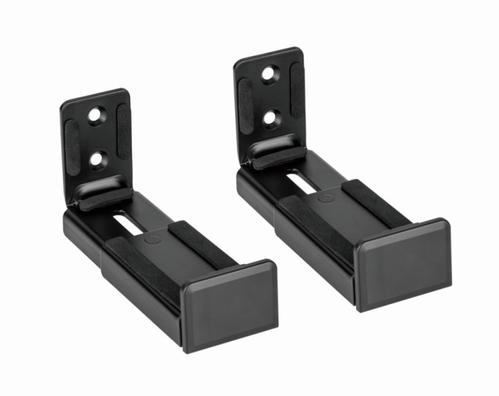 soporte de pared gembird para barra de sonido negro