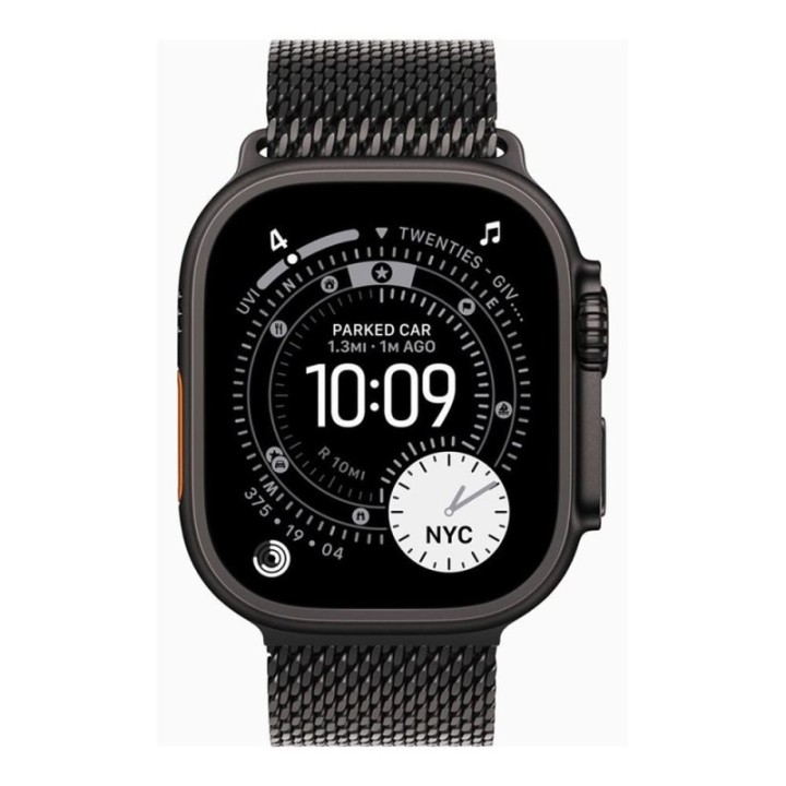 apple smartwatch apple watch ultra 3?gps + cellular?49mm?black titanium case  black titanium milanes