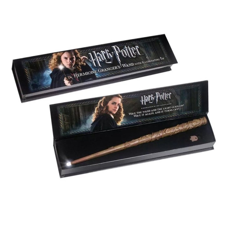 the noble collection varita m?gica luminosa the noble collection harry potter hermione granger
