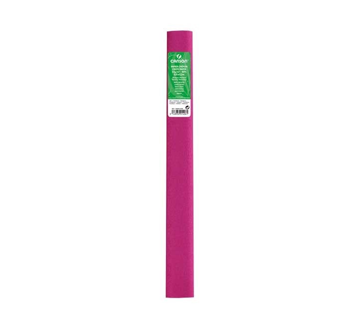 r. papel crepe canson 0.50x2.5m frambuesa