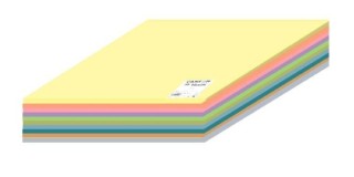 pack 120h cartulina iris 50x65 185gr stdo pastel