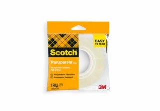 scotch blister rollo cinta transparente easy tear 19mm x 33m 508/1933 eic scoth 7100213210