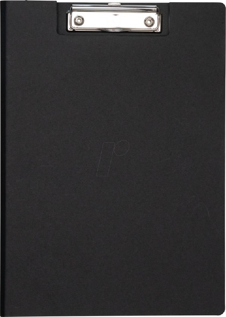 carpeta maul c/tapa+clip a4 negro