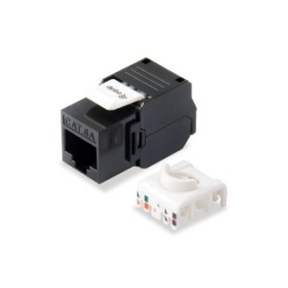 kit 8 uds conector hembra rj45 utp cat6a panel keystone tool free ref  769226