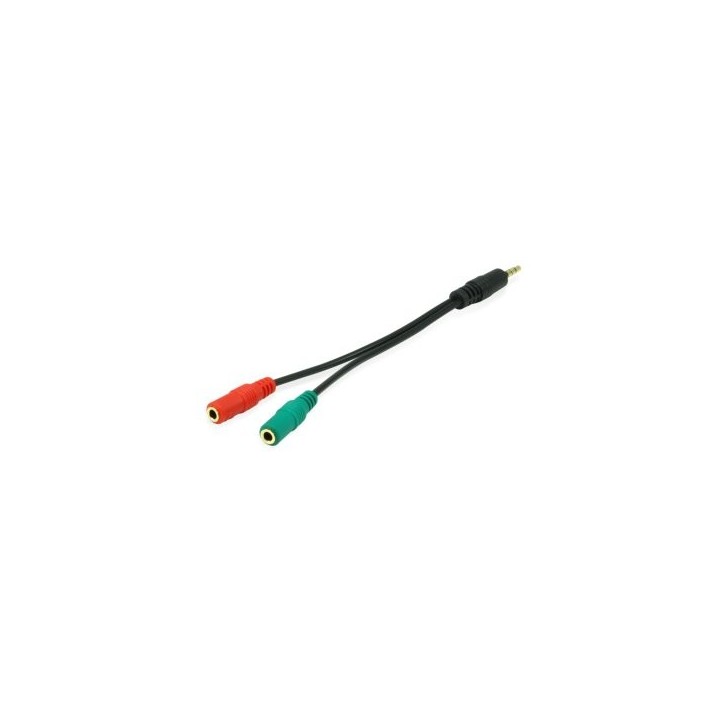 cable duplicador audio jack 3.5mm 1 macho a dos hembras