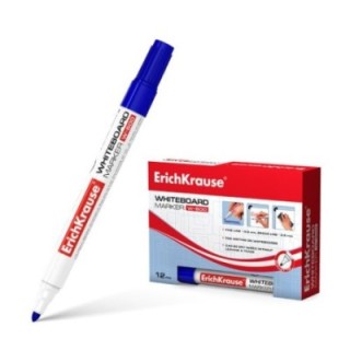 erich krause marcador pizarra blanca w 500 azul erich krause 12846  pack  12 unidades