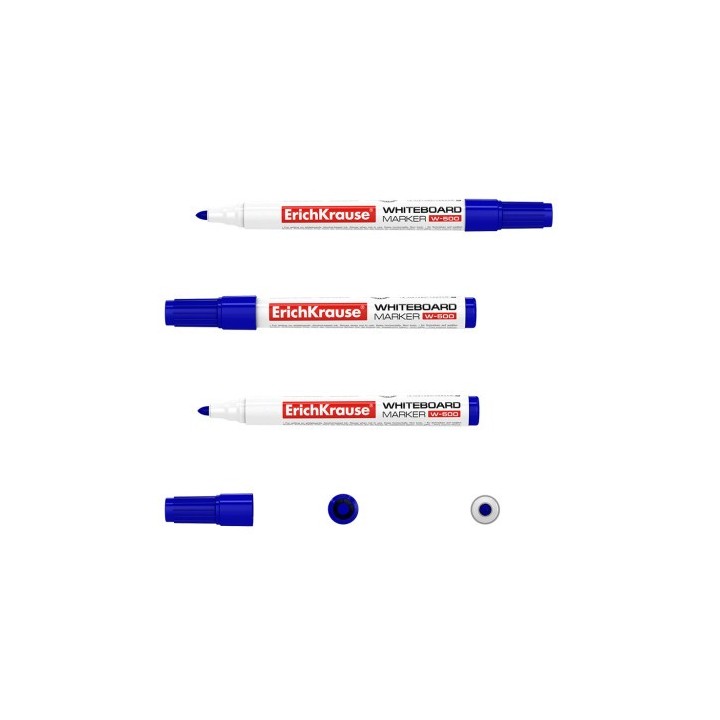 erich krause marcador pizarra blanca w 500 azul erich krause 12846  pack  12 unidades