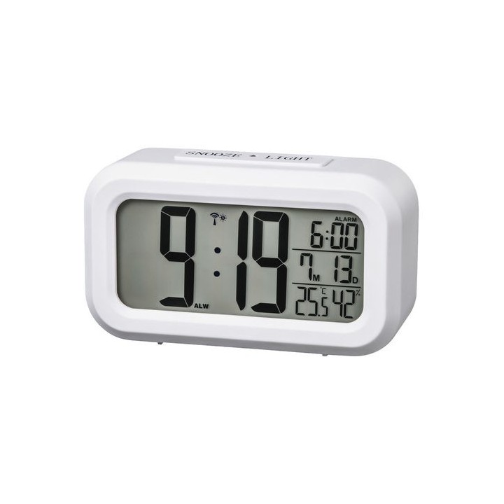 reloj/despertador/radio hama rc 660 blanco