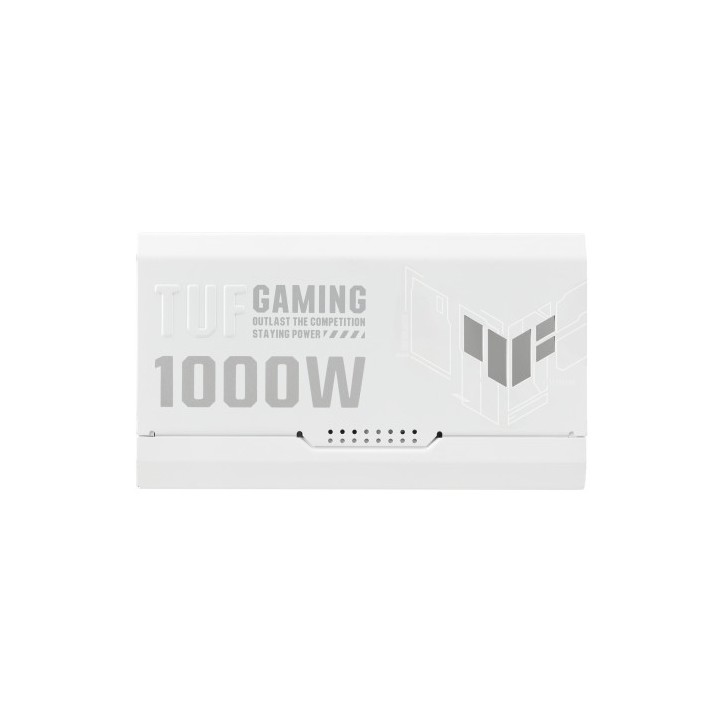 asus asus tuf gaming 1000w gold white edition unidad de fuente de alimentacion 20+4 pin atx atx blan