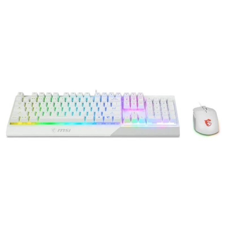 msi teclado + rat?n vigor gk30 combo white