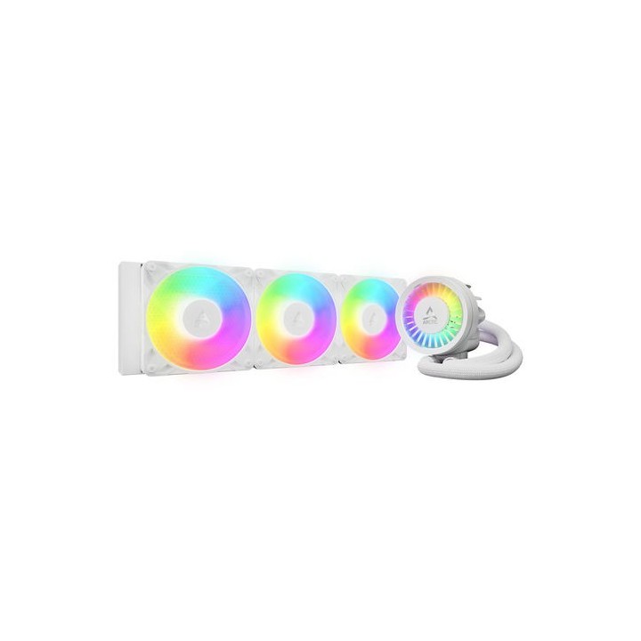 refrigeracion liquida cpu arctic freezer iii pro 360 a rgb blanca