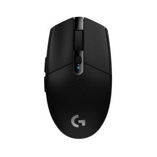 mouse logitech wireless g305 lightspeed 12000dpi 6 botones color negro