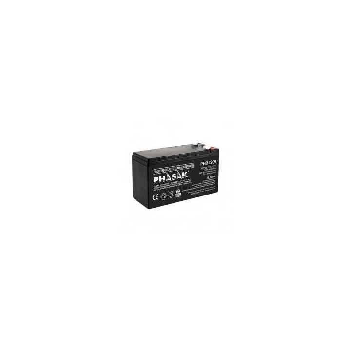 phasak bateria phasak phb 1209 compatible para sais 9ah 12v acido   plomo