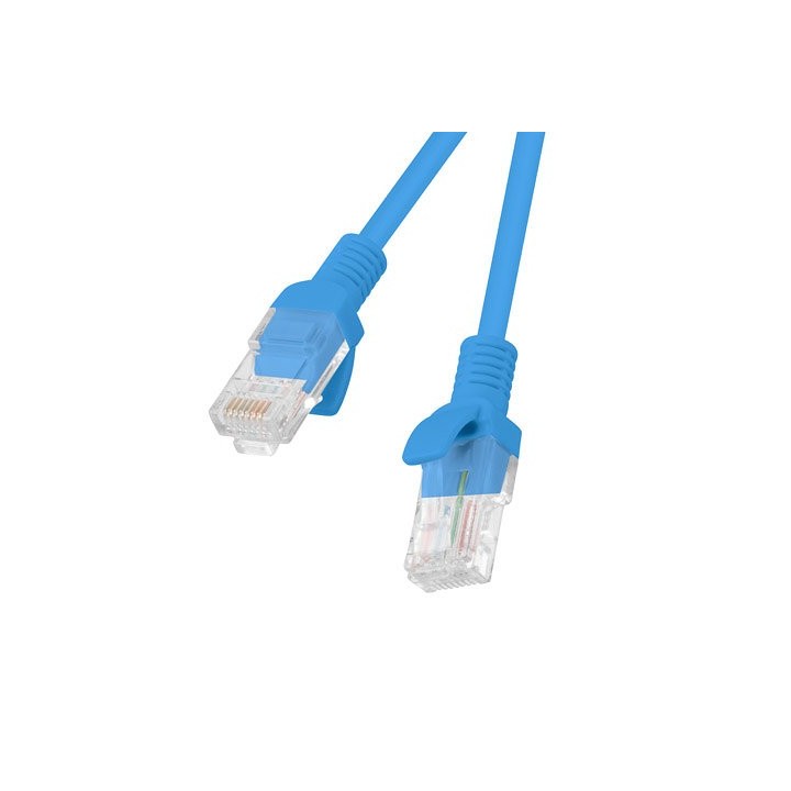 lanberg cable red lanberg latiguillo cat.6 utp lszh cu 20m azul fluke passed