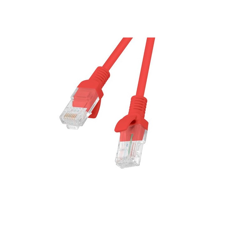 lanberg cable red lanberg latiguillo cat.6 utp 20m rojo fluke passed