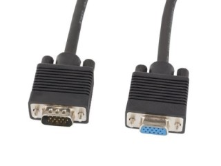 lanberg cable lanberg vga macho hembra ferrita negro 5 m