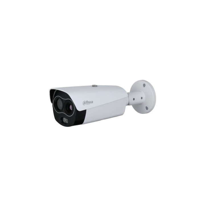 dahua  dhi tpc bf4441 b19f8 dc s2 v1  dahua camara ip hibrida termica bullet 4 mp 19mm+8mm ip67 poe