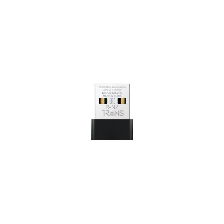 usb wifi mercusys ma20n ac650 nano 433mbps usb 2.0